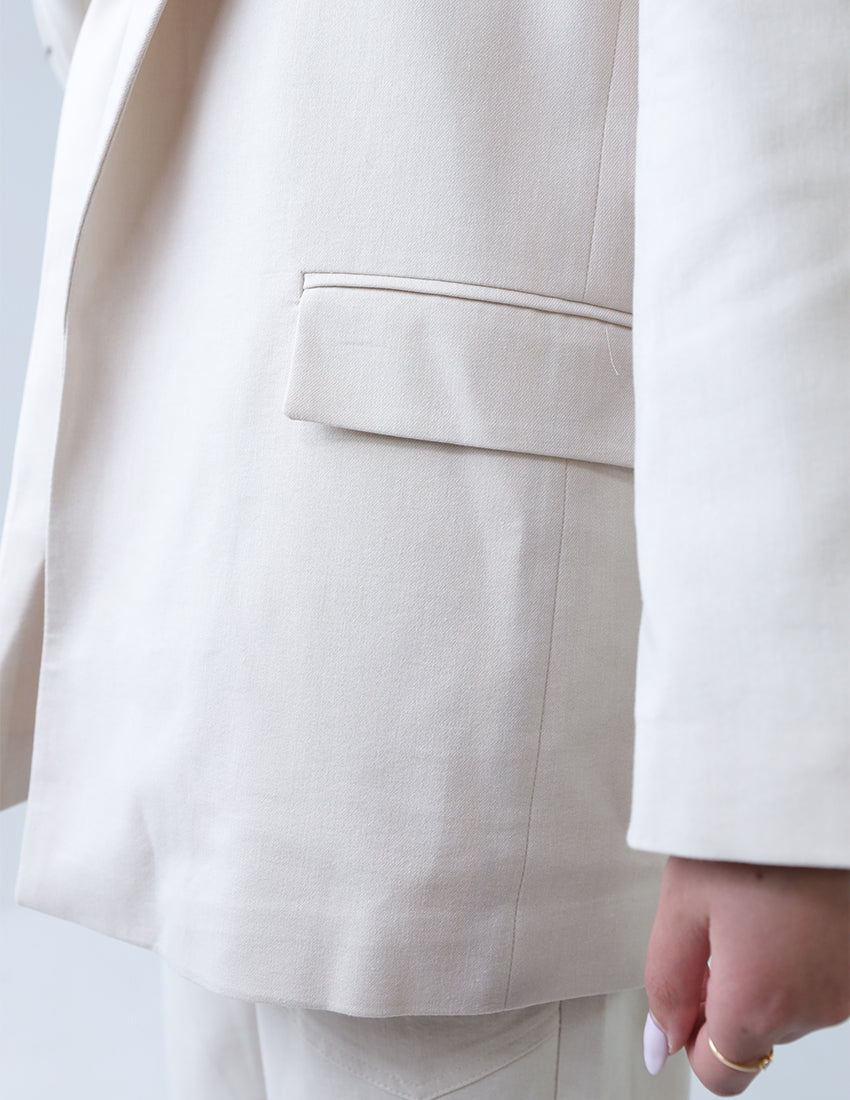 Cropped Leg Suit