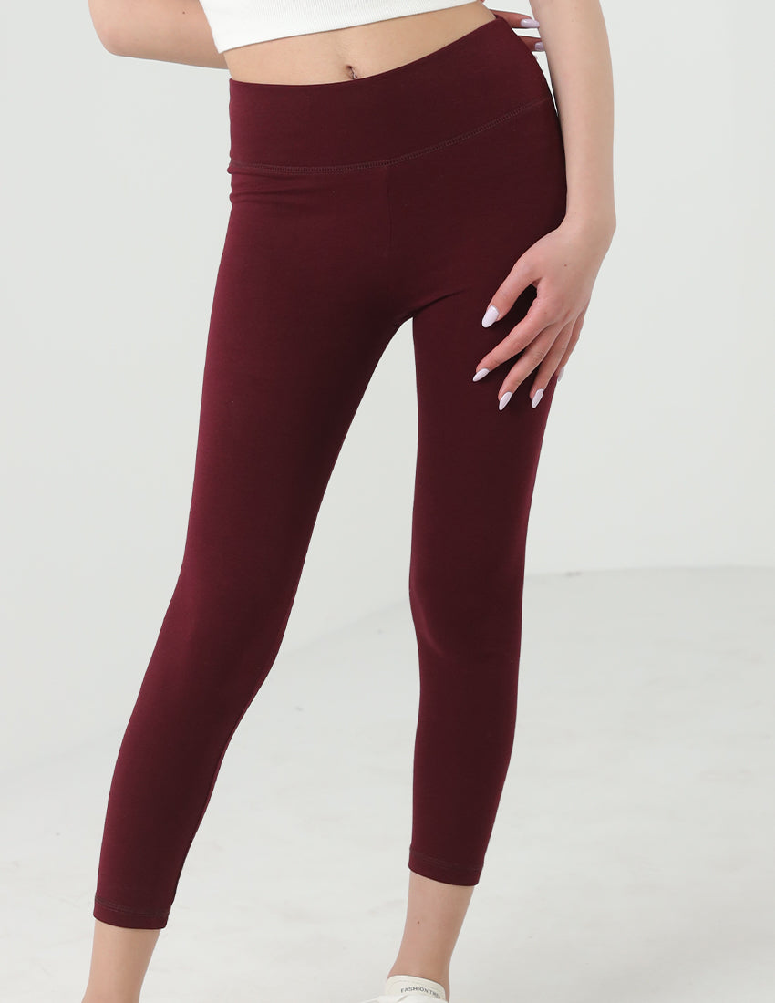 بنطال ليجنز من الليكرا بخصر مرتفع