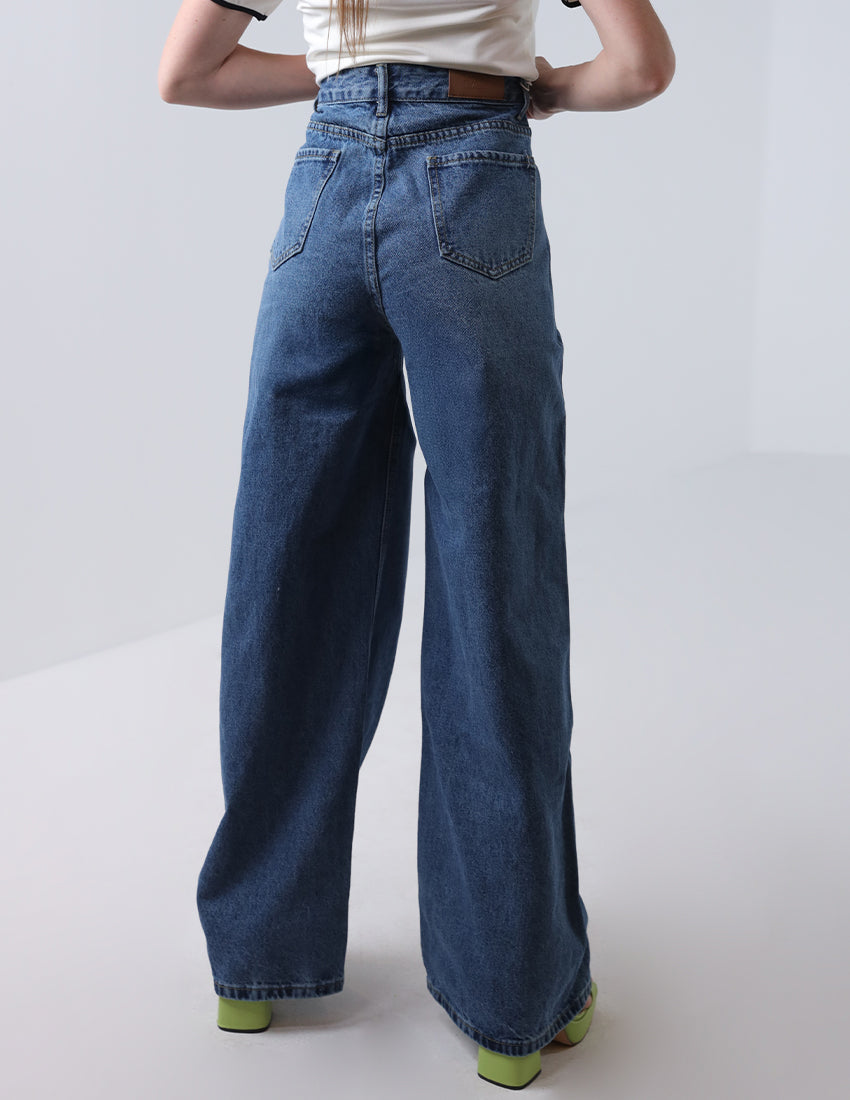 Regular Cut Navy Denim