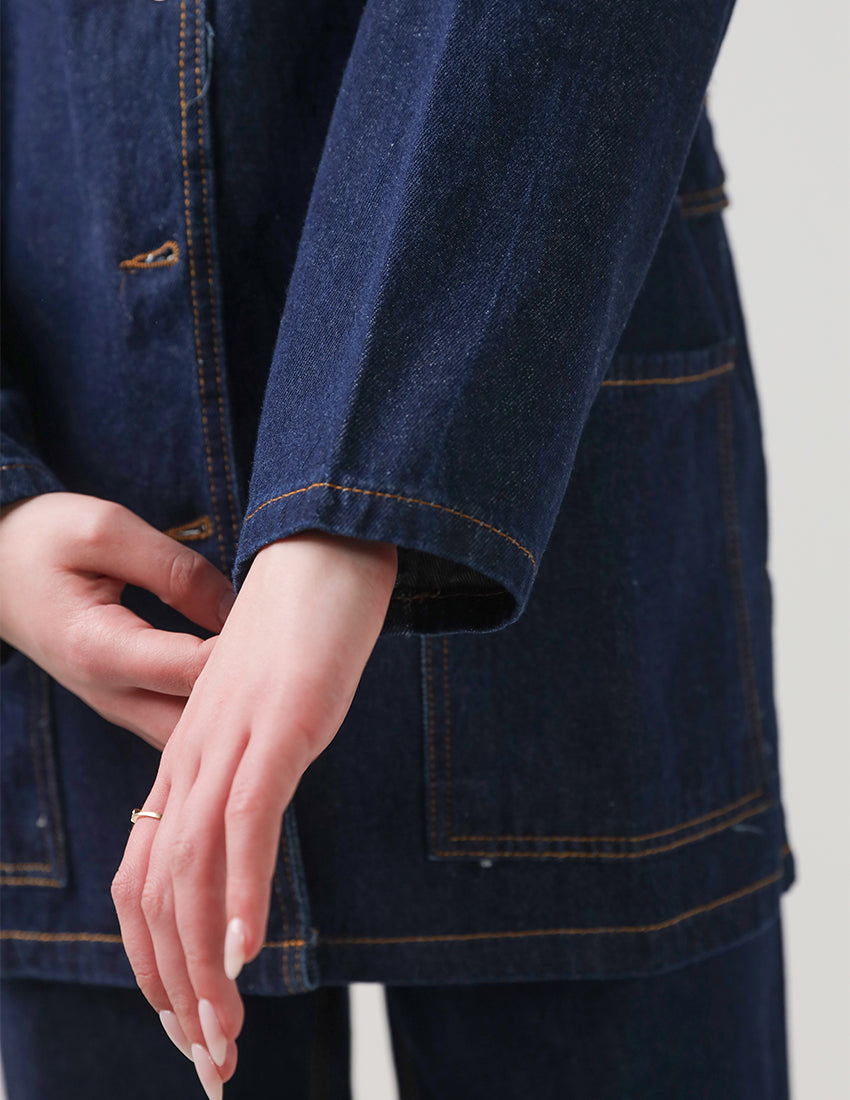 طقم جينز من قطعتين