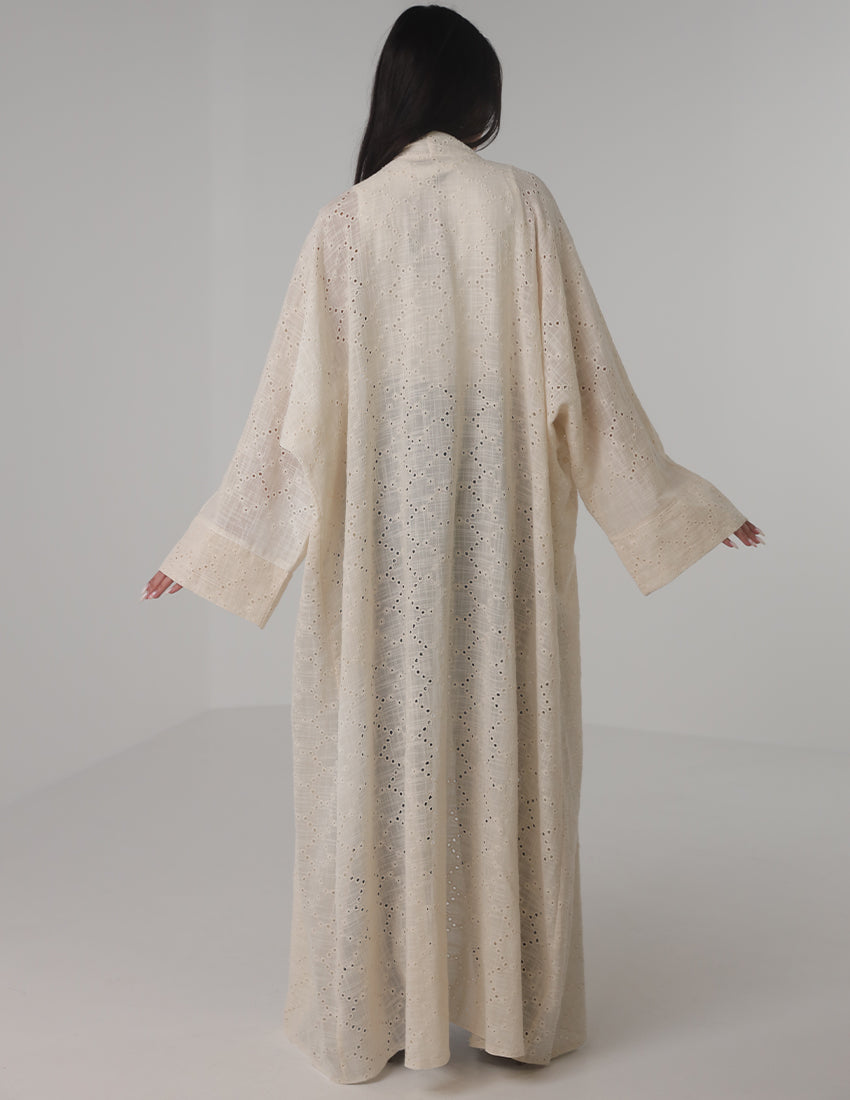 Flowy Open Abaya – Ramadan Vibes