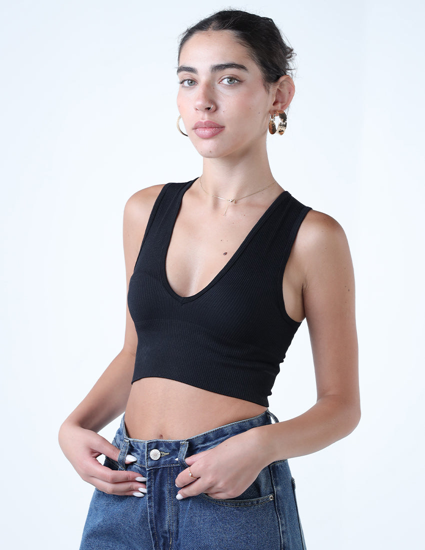 Must Have Cropped Tank Top