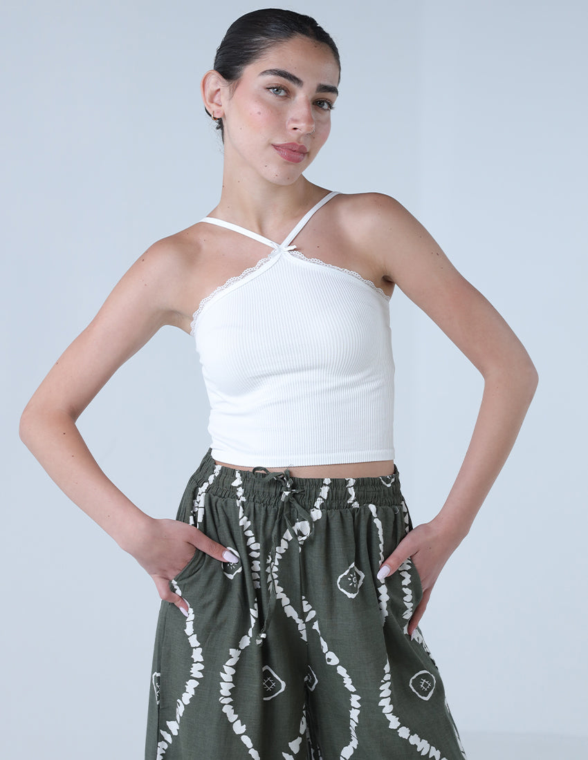 Halter Neck Tank Top