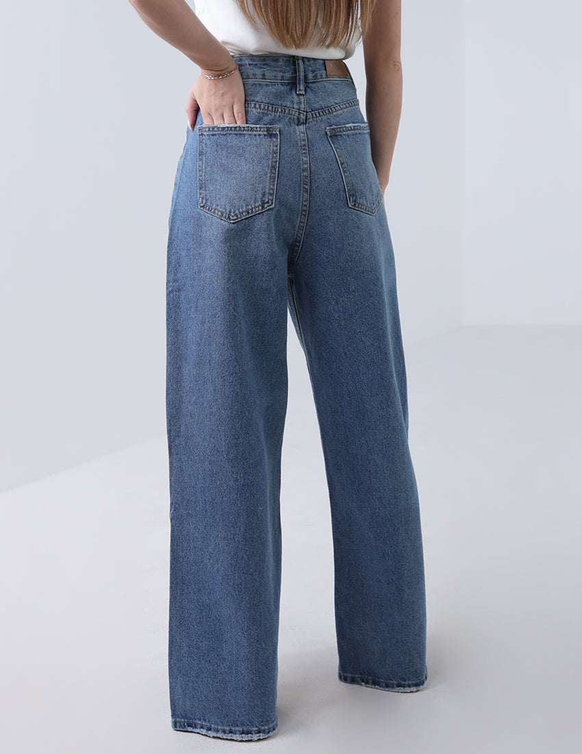 Straight Long Leg Denim
