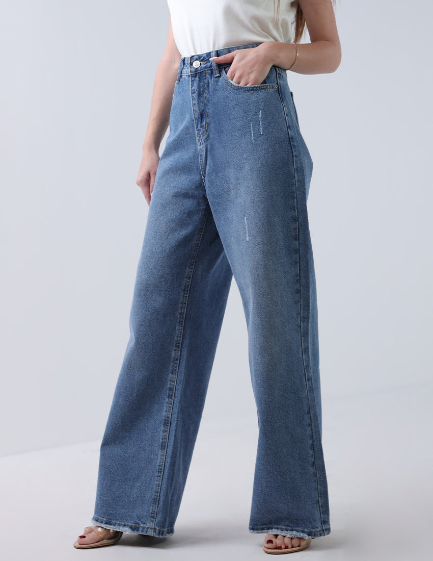 Straight Long Leg Denim