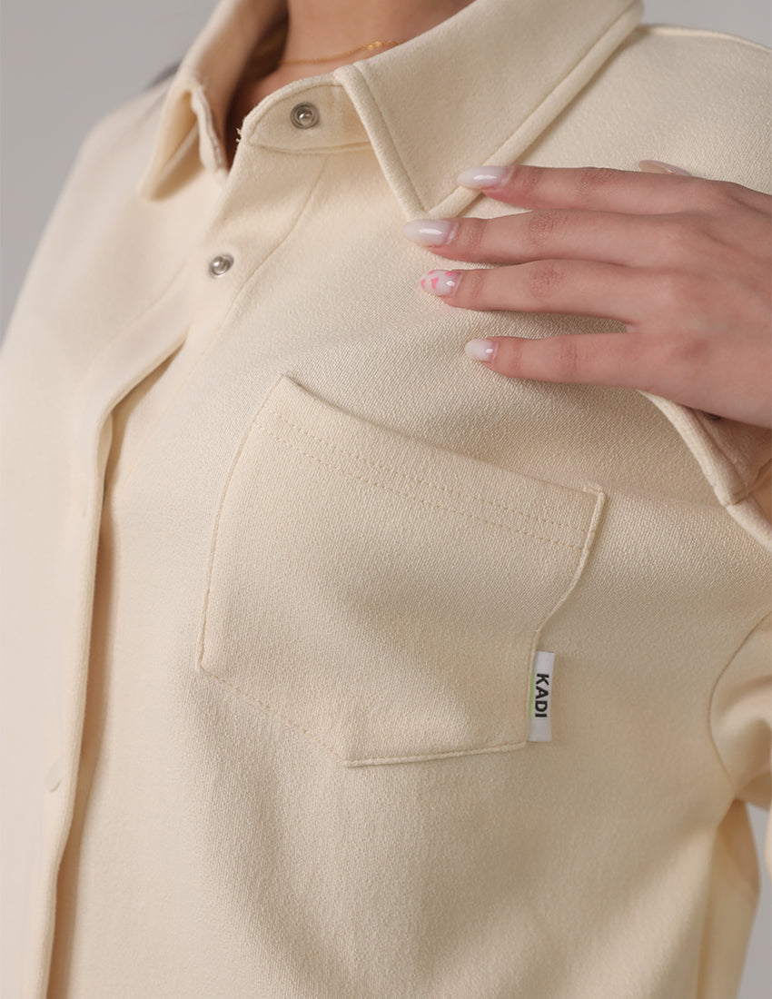 طقم أزرار محبوك ناعم