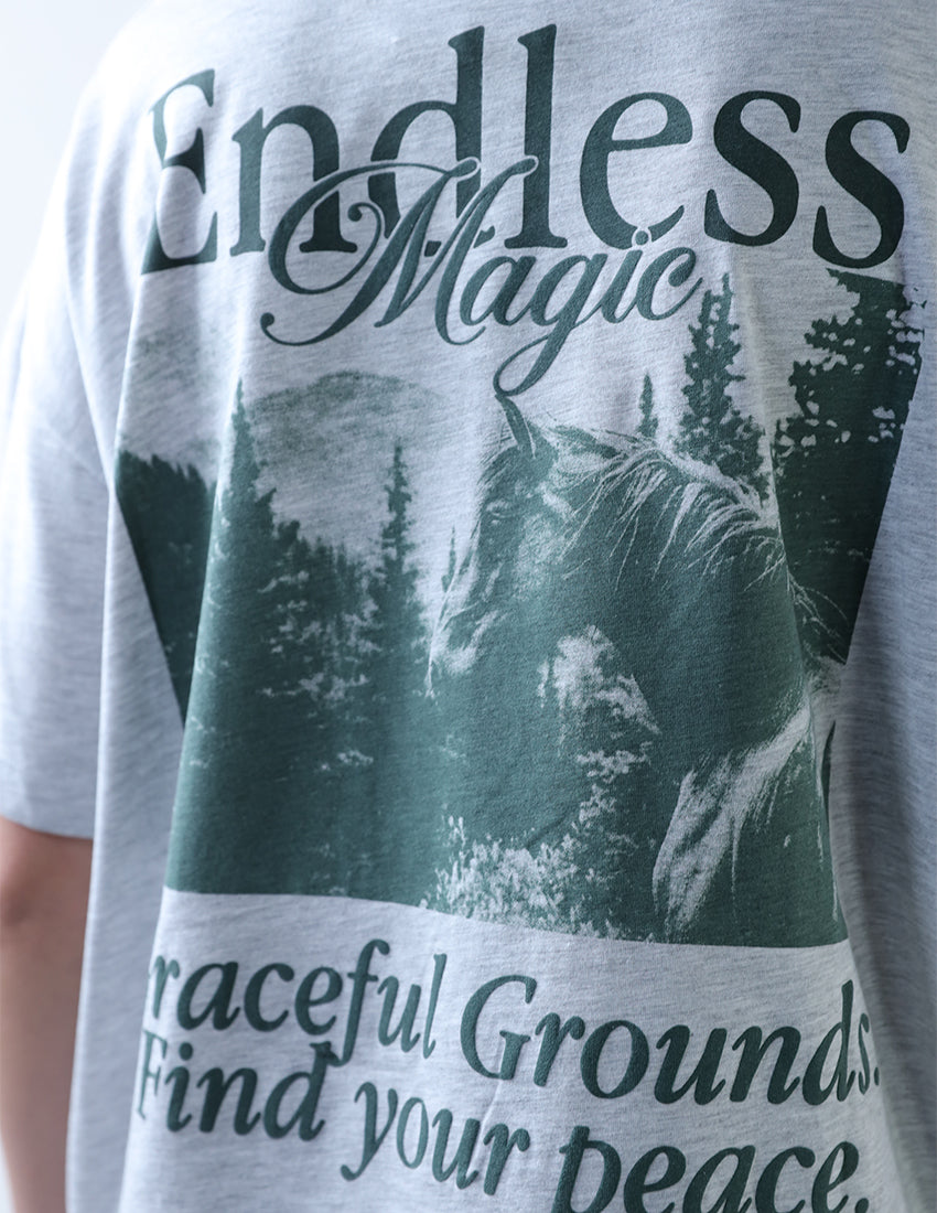 تي شيرت سحر لا نهاية له