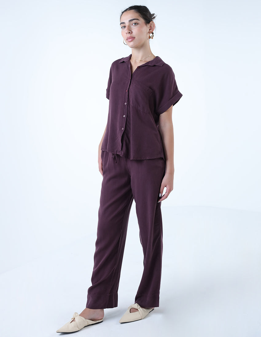 طقم فستان وبنطلون