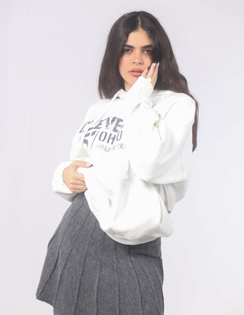 White Hoodie