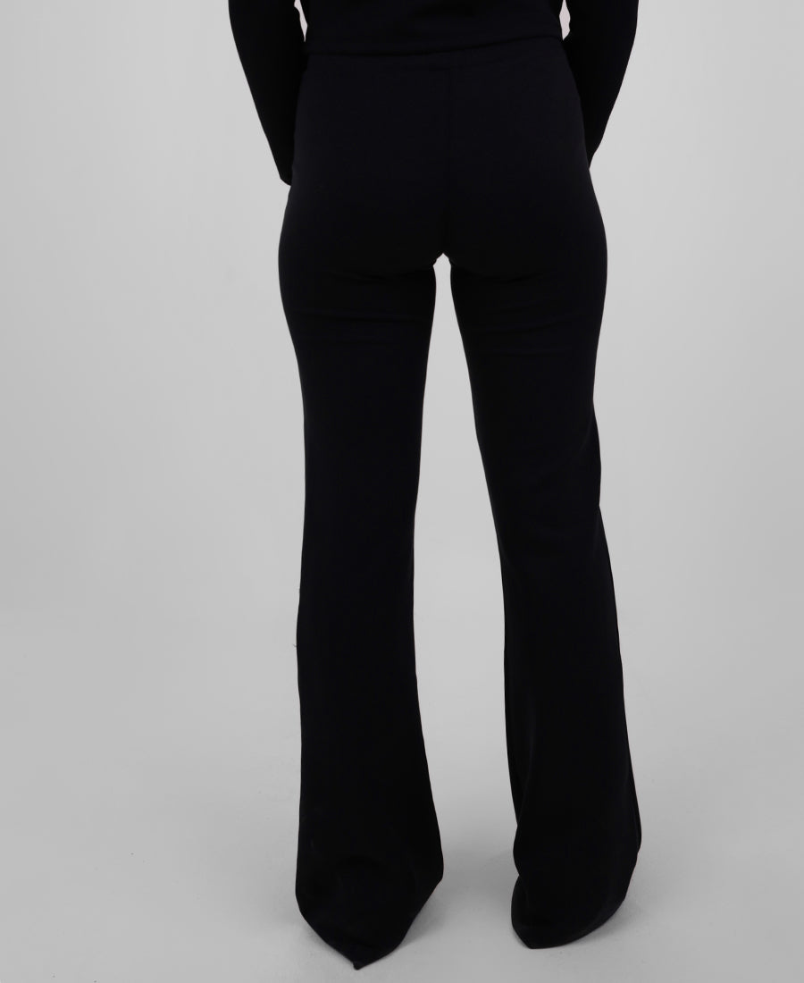 Charleston pants elastic waist with center line