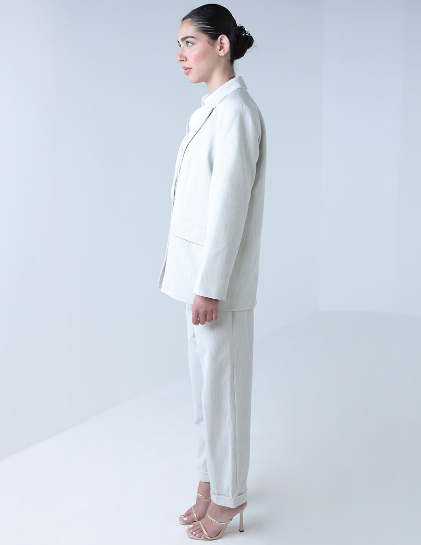 Two Piece Power Suit