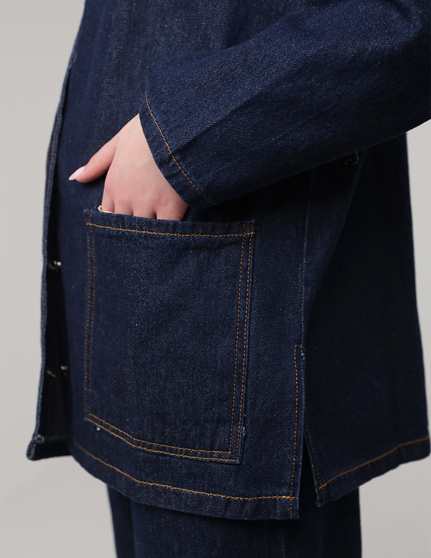 طقم جينز من قطعتين