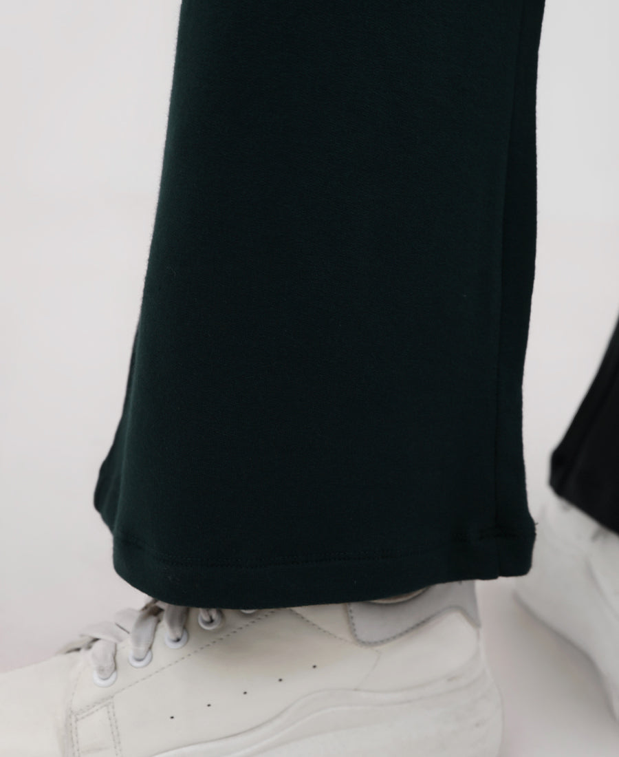 Wide Leg Elastic Waist Sweatpants