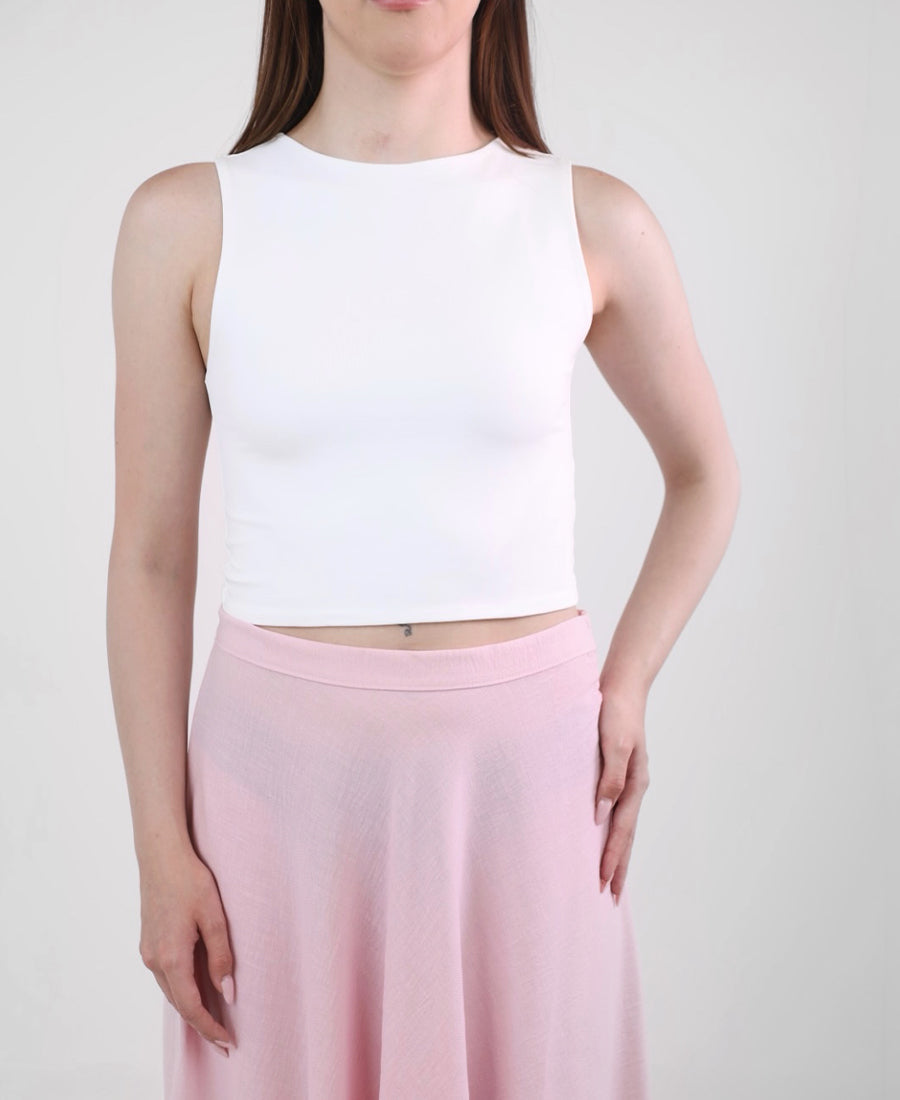 Top wide drill camisole