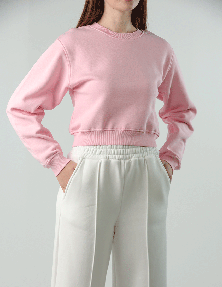 سويت شيرت قطني مقصوص