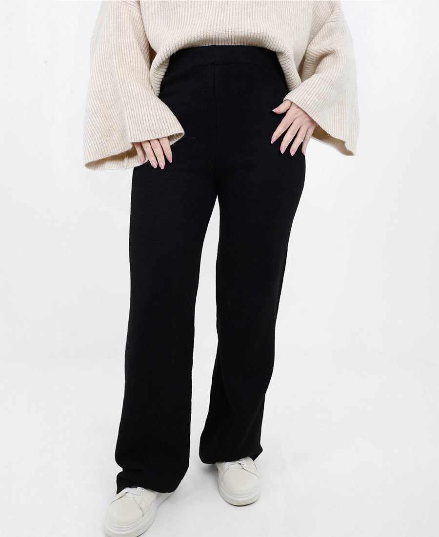 Straightcut wool trousers