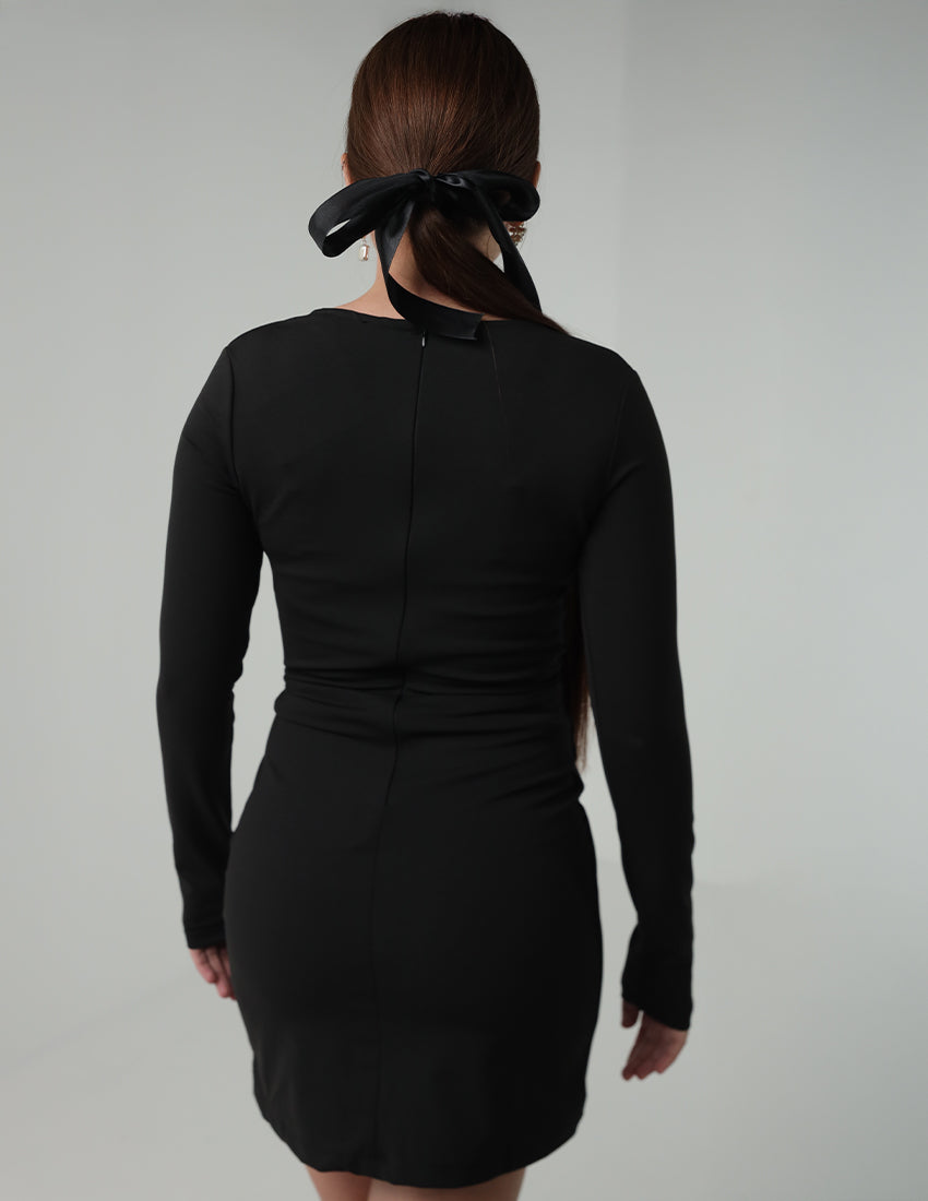 Black fit Dress