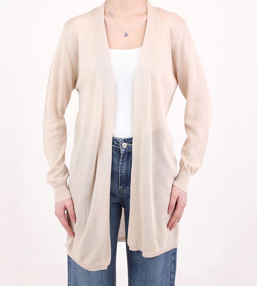 Soft wool cardigan