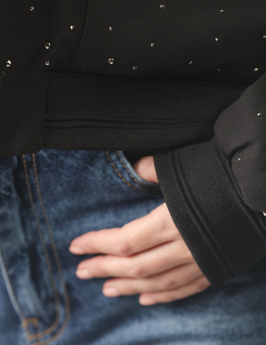 Oversized bomber jacket