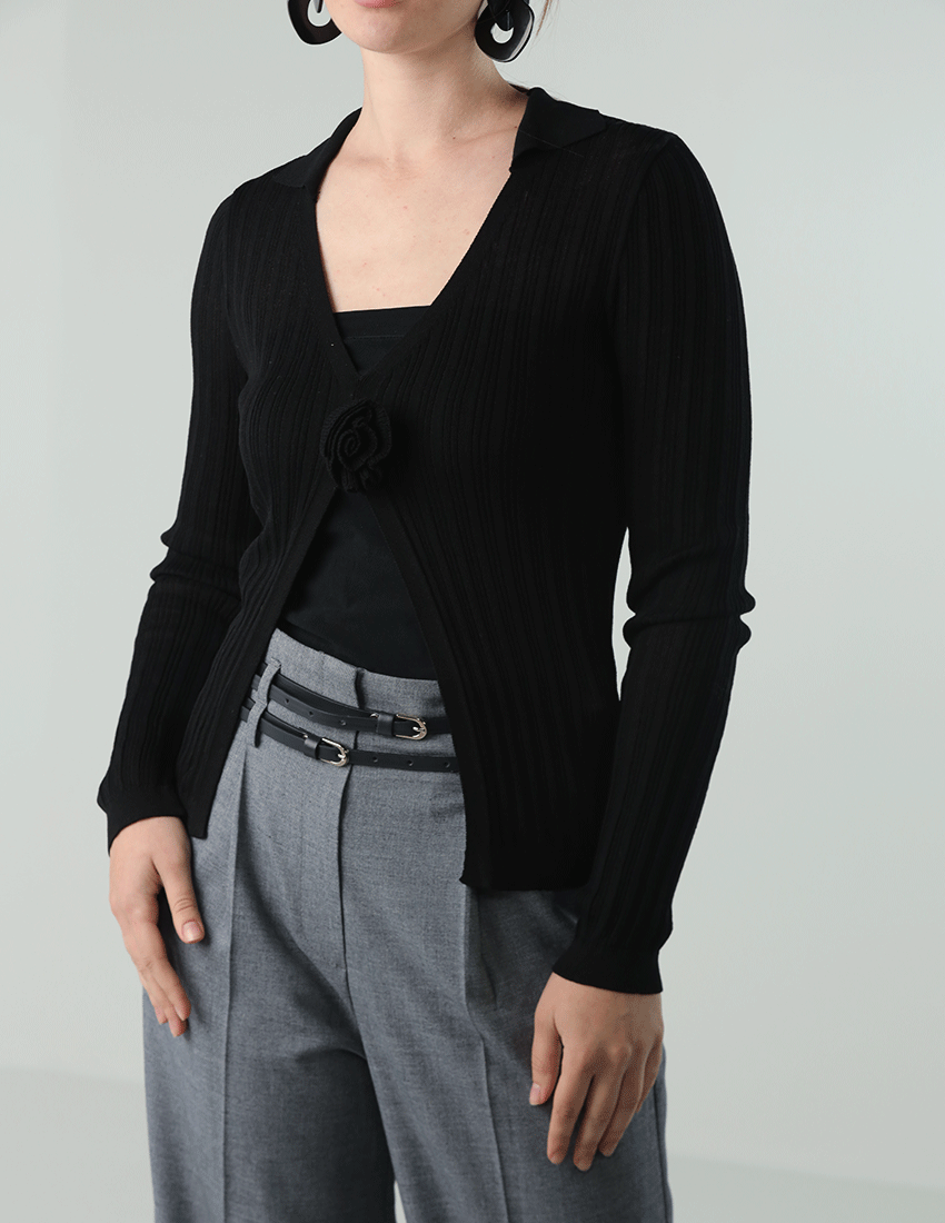 Floral detail blouse