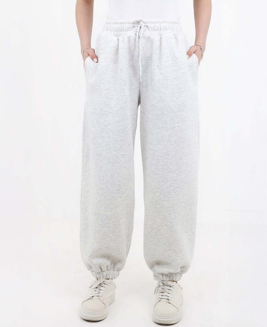 Cotton Cuffed Sweatpants