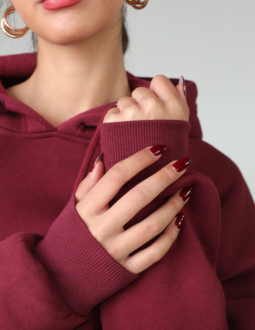 Cotton Hoodie with Kangaroo Pocket