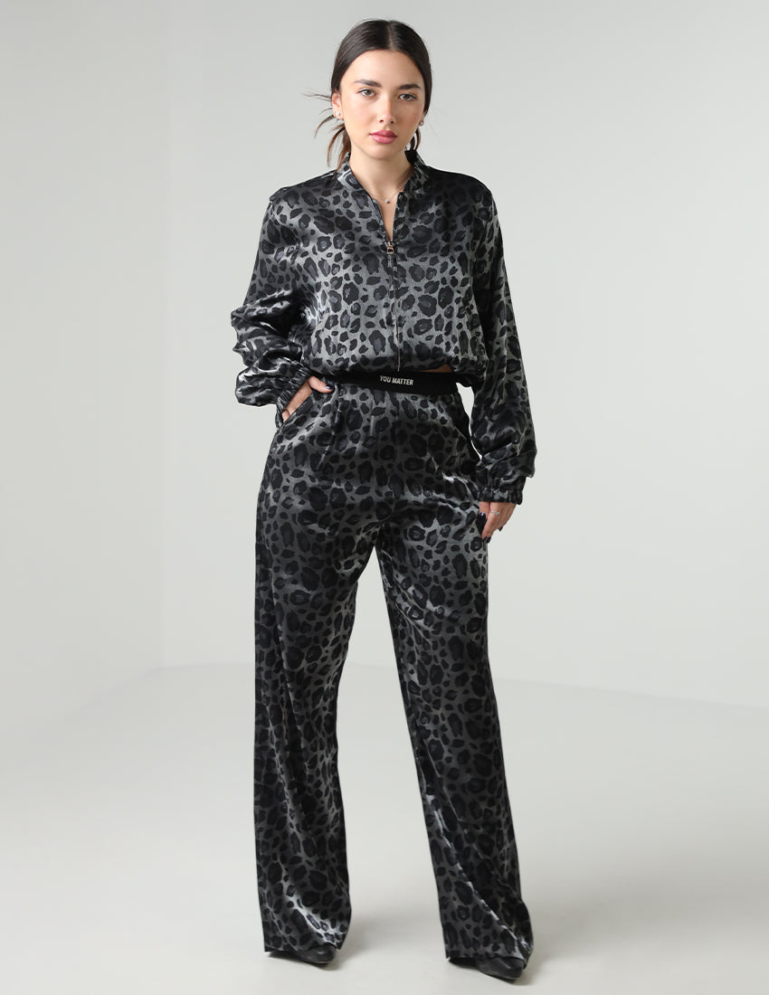 Tiger gray chiffon set