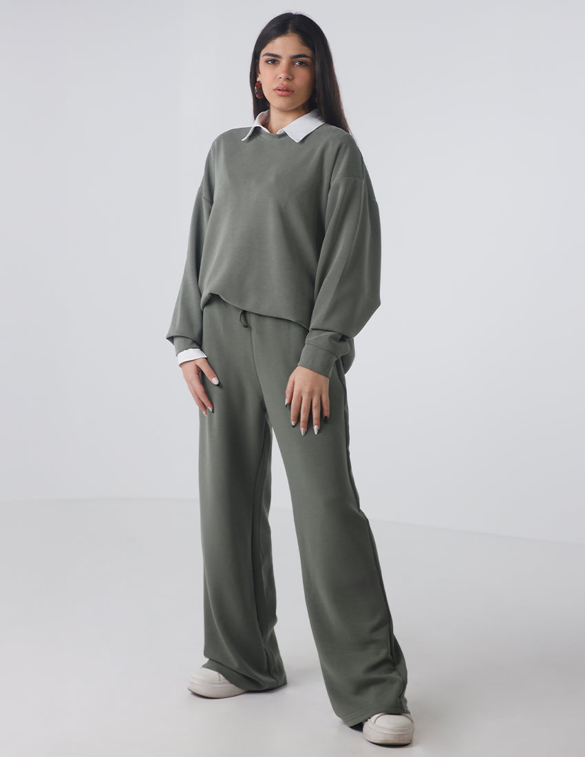 Oversized Plain Sweater