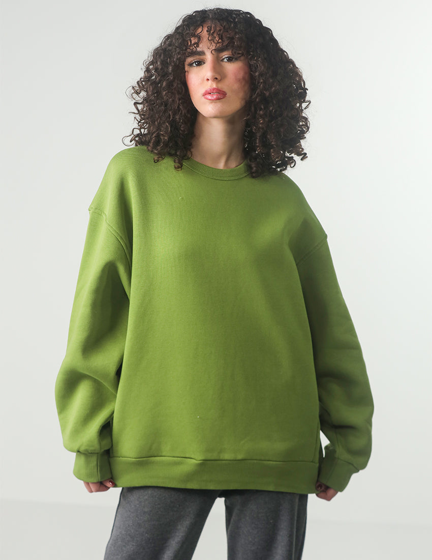 سترة ملونة كبيرة الحجم