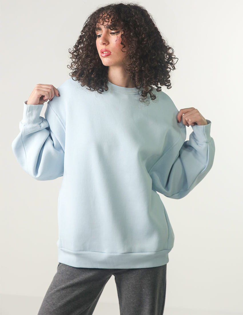 Oversized colorful sweater