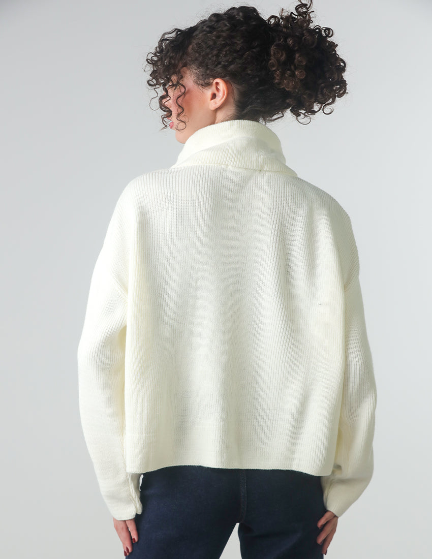 سترة تريكو بسحاب