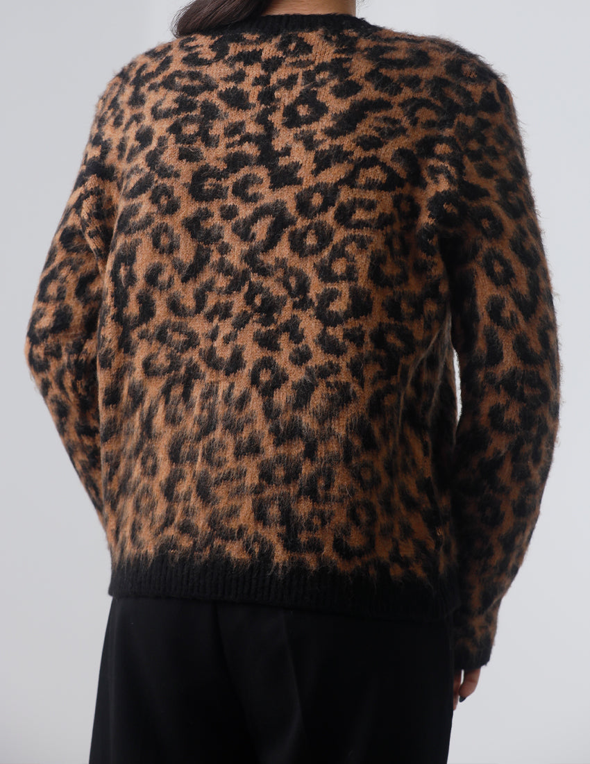Leopard Cardigan