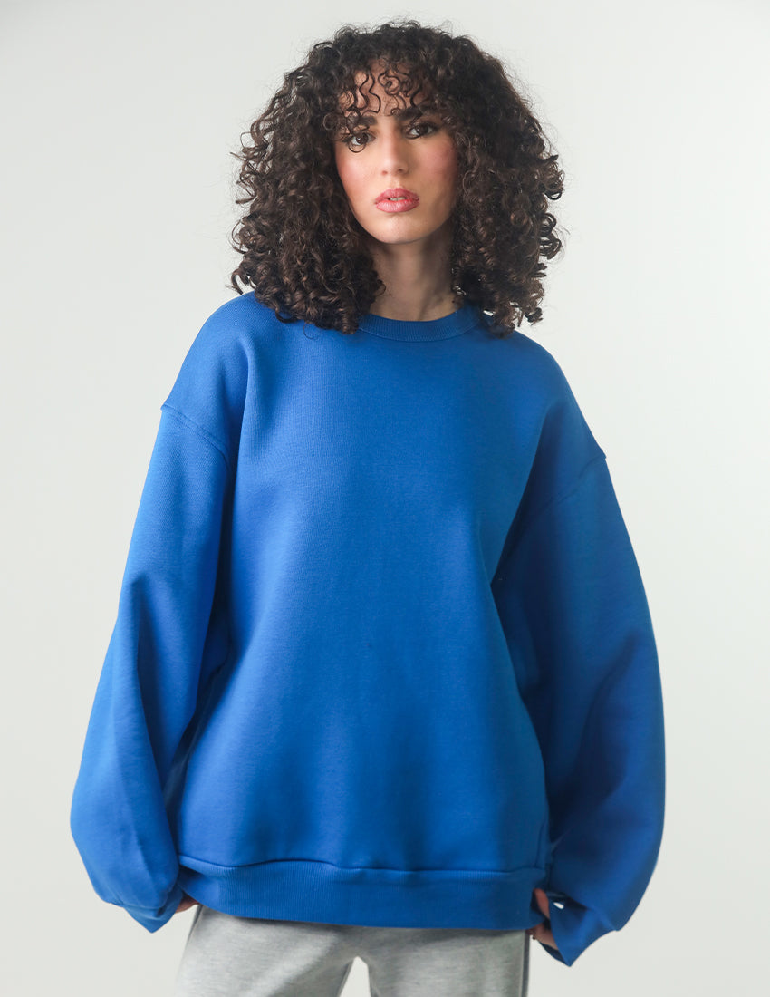 سترة ملونة كبيرة الحجم