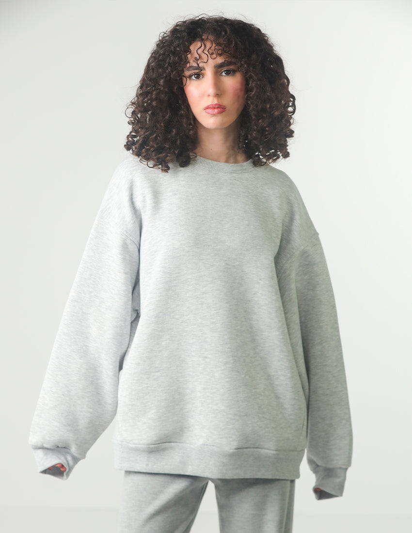 Oversized colorful sweater