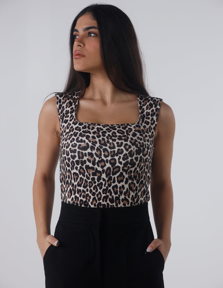 Leopard Tank Top