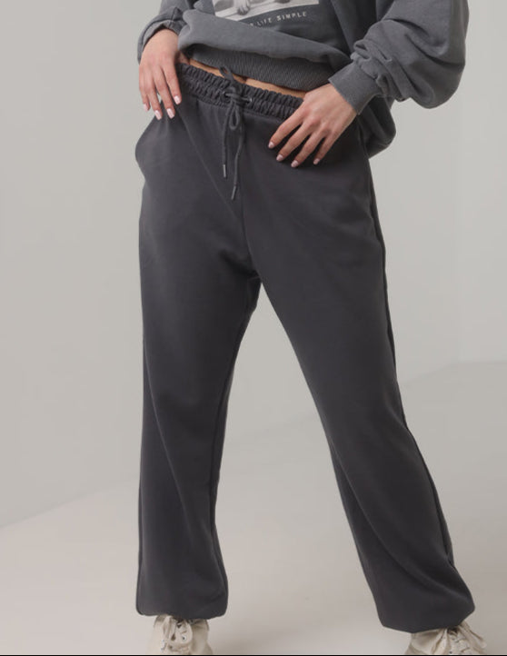 Straight-Leg Drawstring Joggers