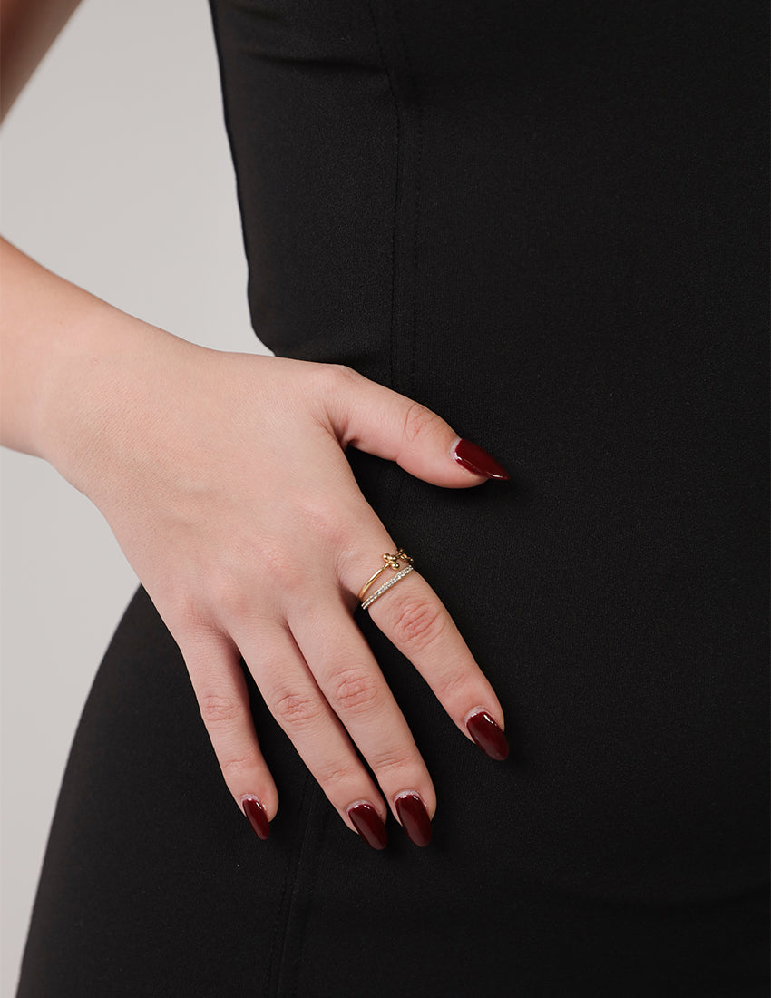 فستان ميدي ملائم بدون أكمام