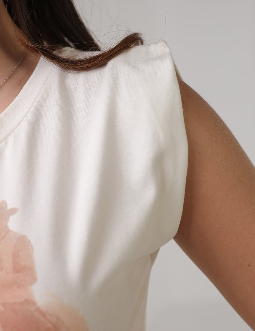 Graphic "Horse" Sleeveless Top