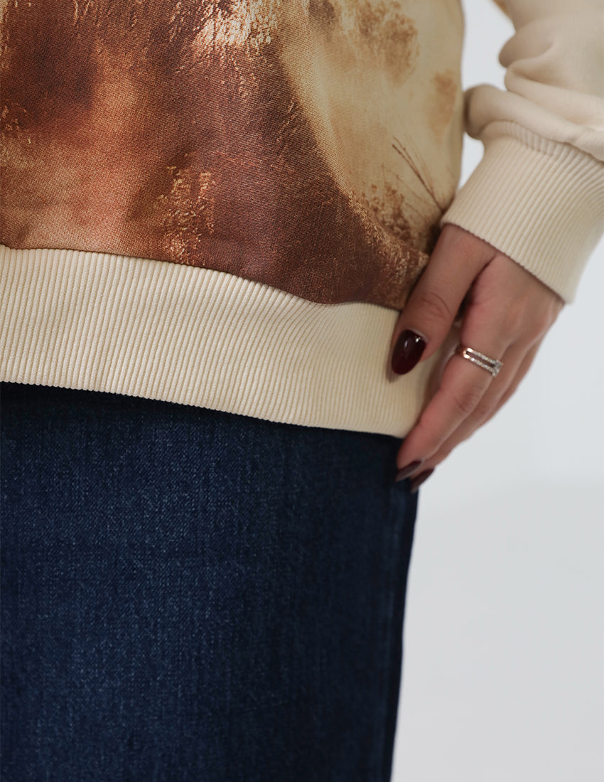 سويت شيرت رعاة البقر الجرافيكي