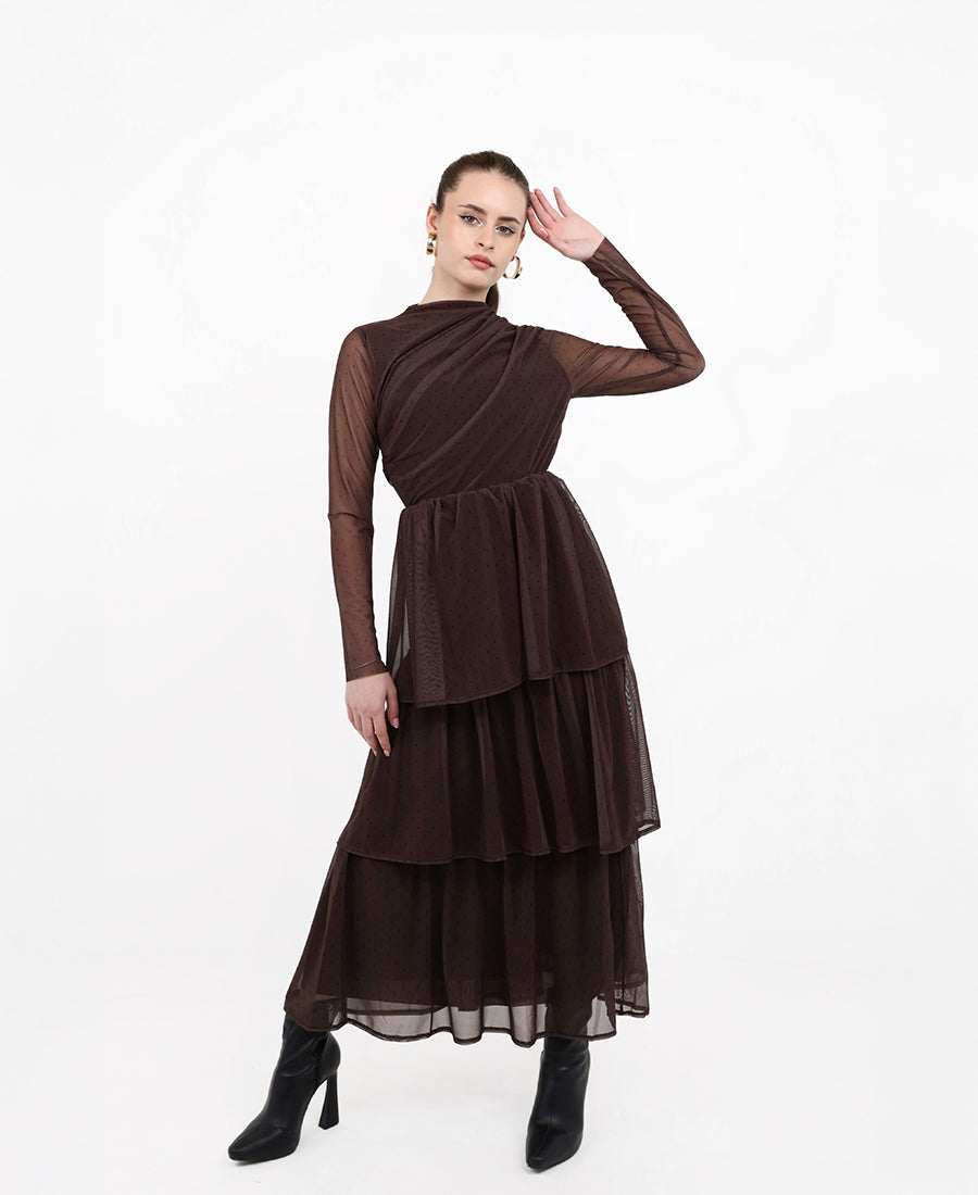 Tulle Maxi Skirt