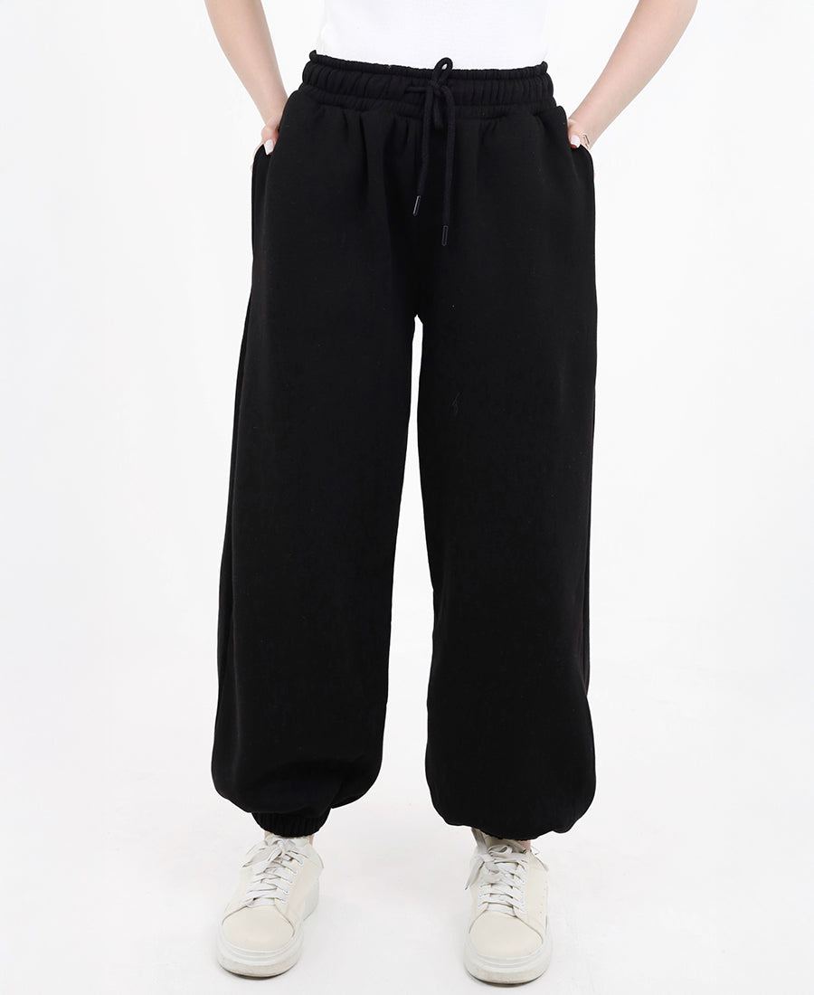 Cotton Cuffed Sweatpants
