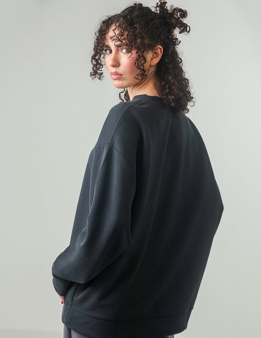 Oversized Plain Sweater