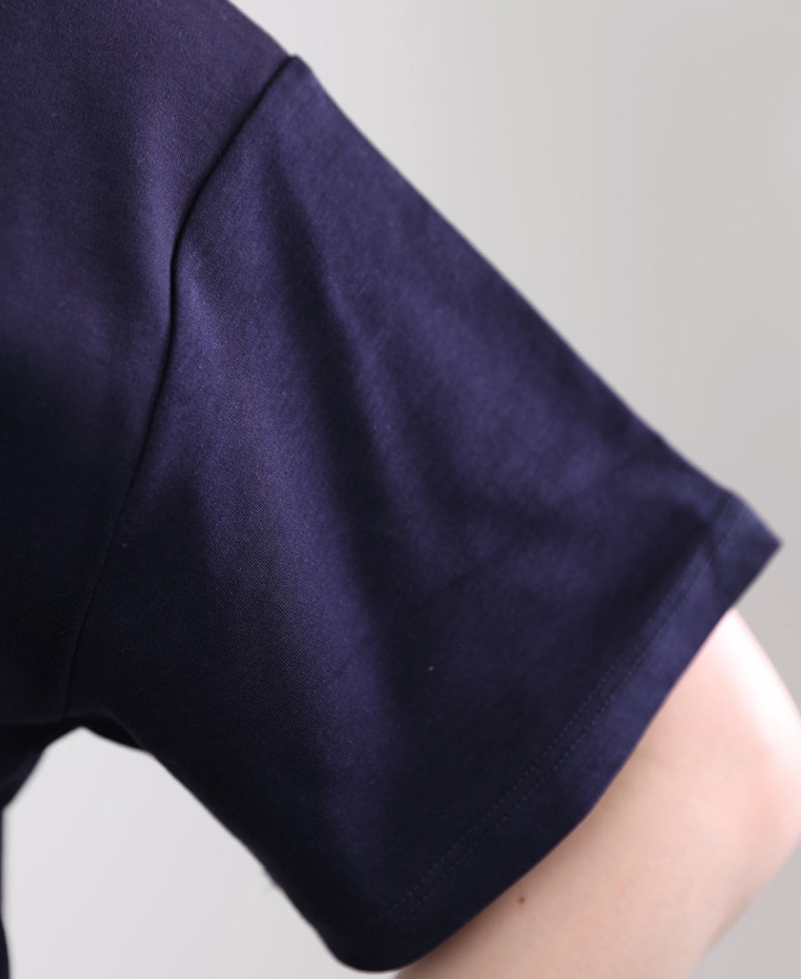 "Seoul Trending" Oversized Navy T-Shirt
