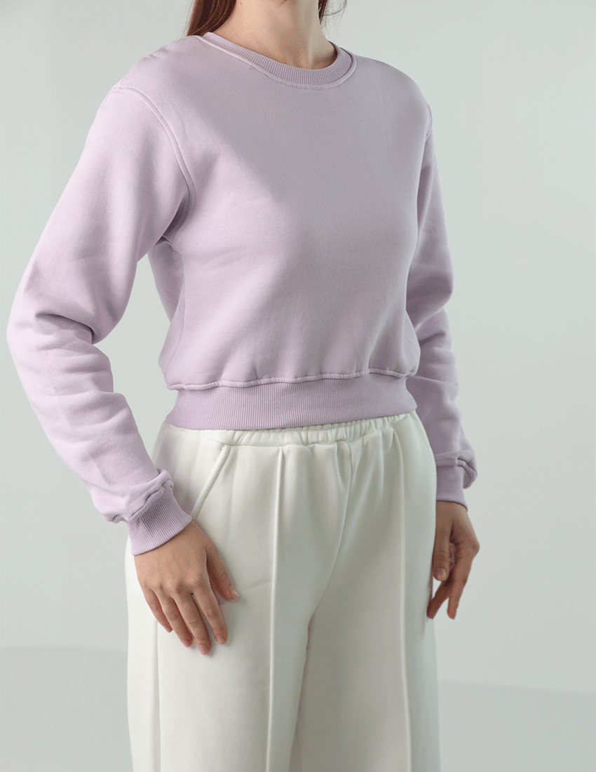 سويت شيرت قطني مقصوص