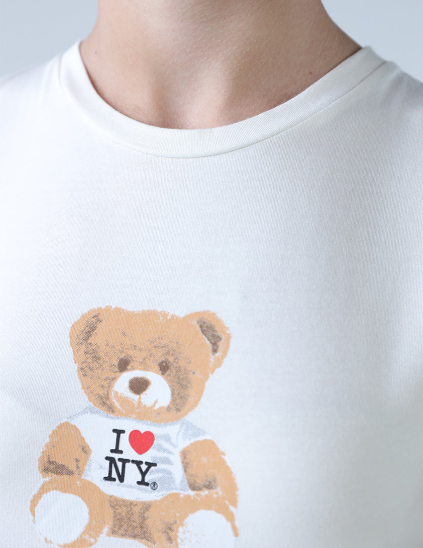 I Love NY Teddy Bear T-shirt