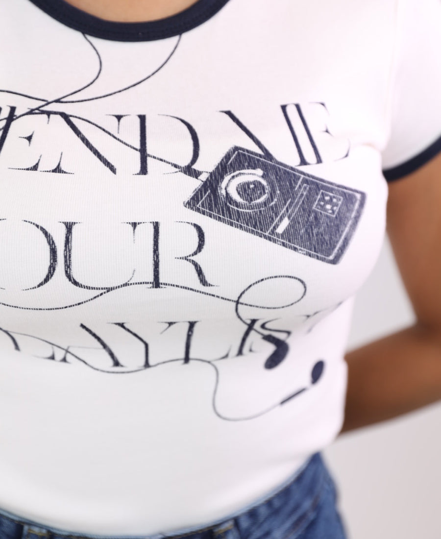 Radio Offwhite T-Shirt