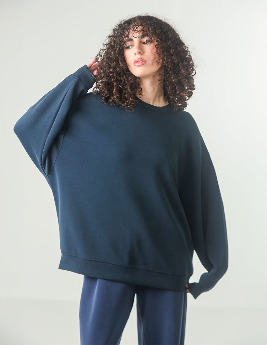 Oversized Plain Sweater