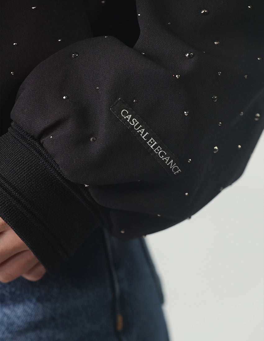 Oversized bomber jacket