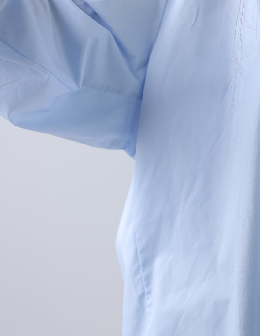 قميص كبير الحجم ذو ظهر سرجي