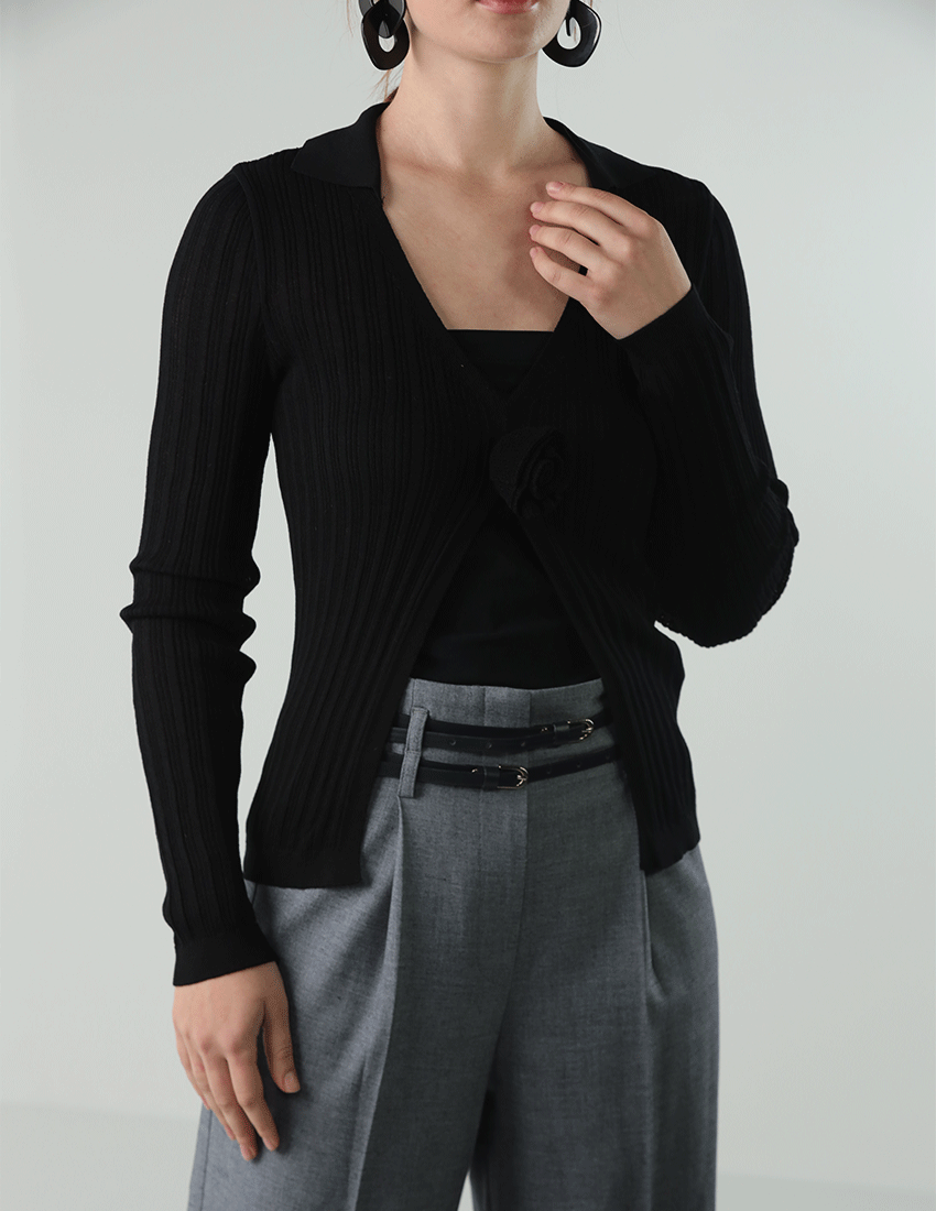 Floral detail blouse